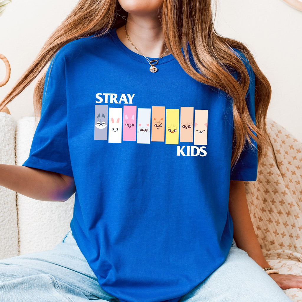 Stray Kids Inspired SKZOO graphic shirt featuring Cute Kpop Fan Tee, Minimal Idol Animal