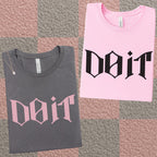 Product photo of Stray Kids Fan-Made “Do It” Gothic Graphic T-shirt