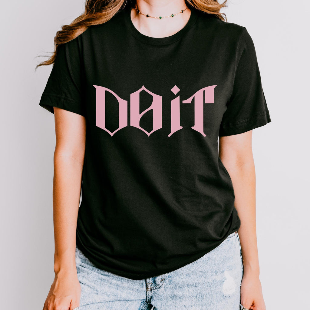 Do It Stray Kids fan T shirt, Pink Kpop Fan Merch, SKZ Apparel