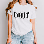 Additional photo of Stray Kids Fan-Made “Do It” Gothic Graphic T-shirt