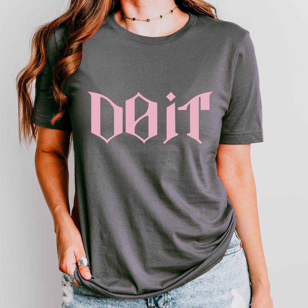 Additional photo of Stray Kids Fan-Made “Do It” Gothic Graphic T-shirt