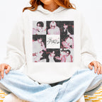 Do It Stray Kids fan graphic hoodie featuring Pink Kpop Fan Merch