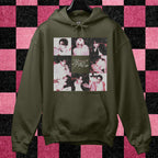 Do It Stray Kids fan graphic hoodie featuring Pink Kpop Fan Merch