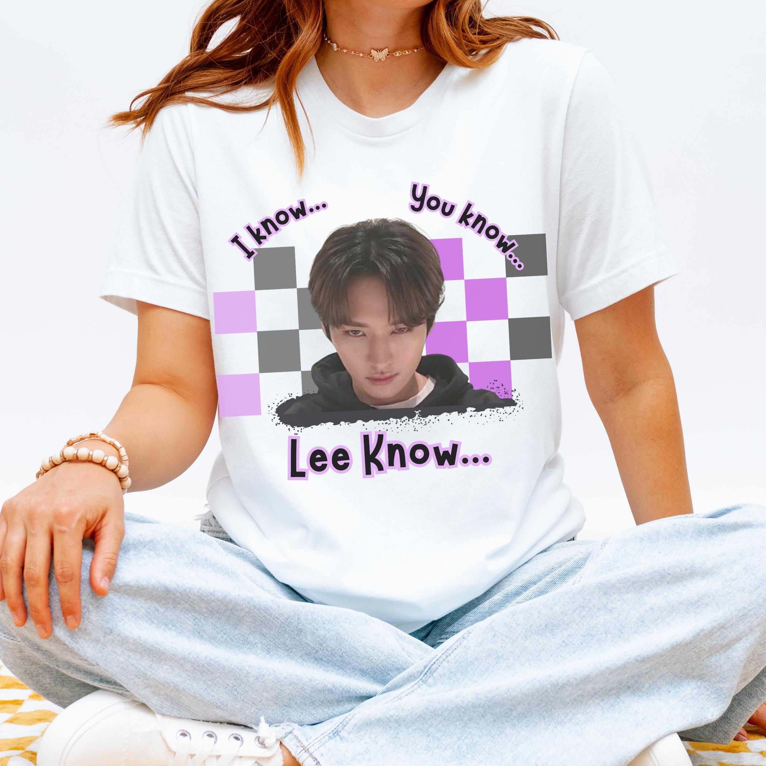 Lee Know Kpop Shirt I Know You Know Meme Shirt | Stray Kids Fan Inspired Tee | STAY Humor Shirt