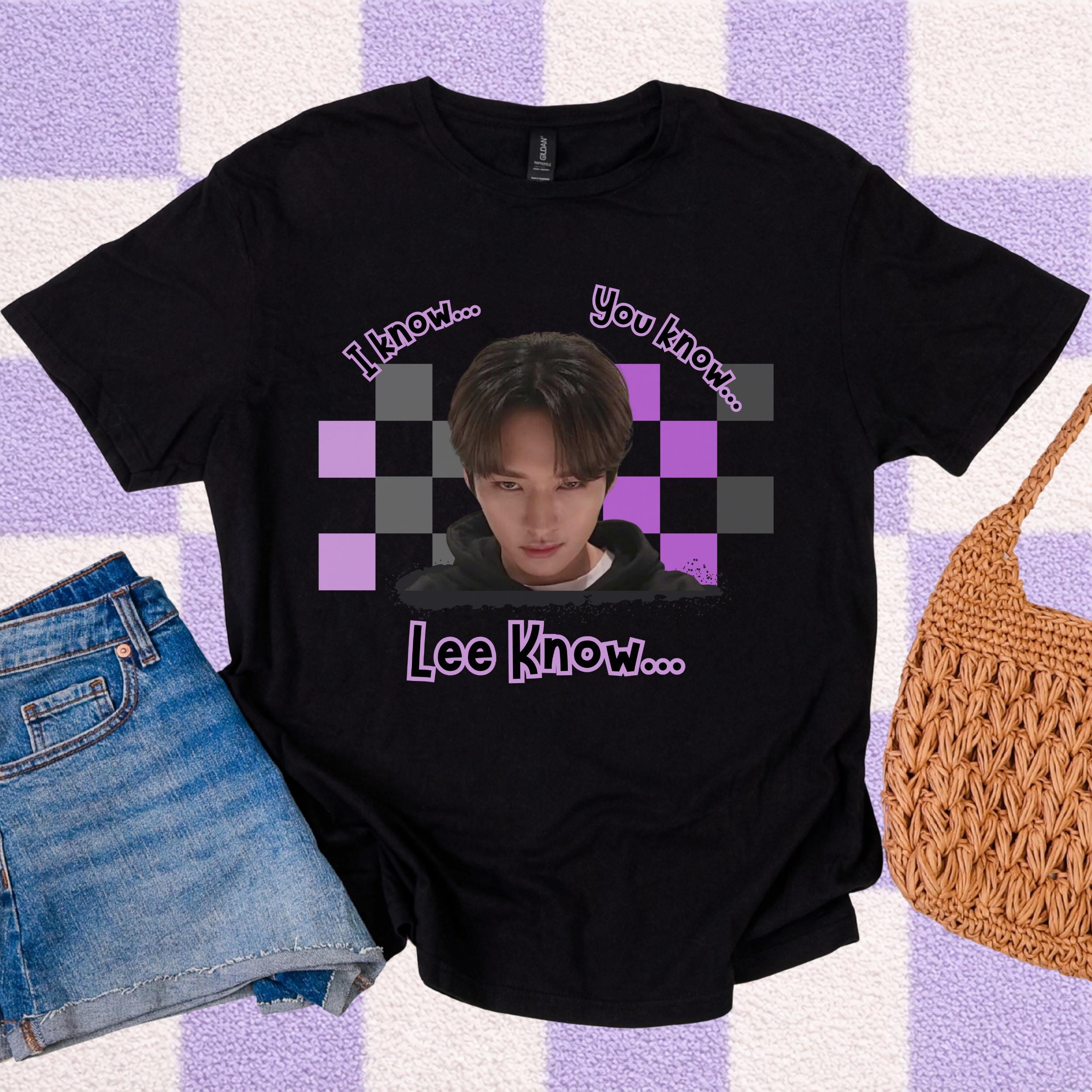 Lee Know Kpop Shirt I Know You Know Meme Shirt | Stray Kids Fan Inspired Tee | STAY Humor Shirt