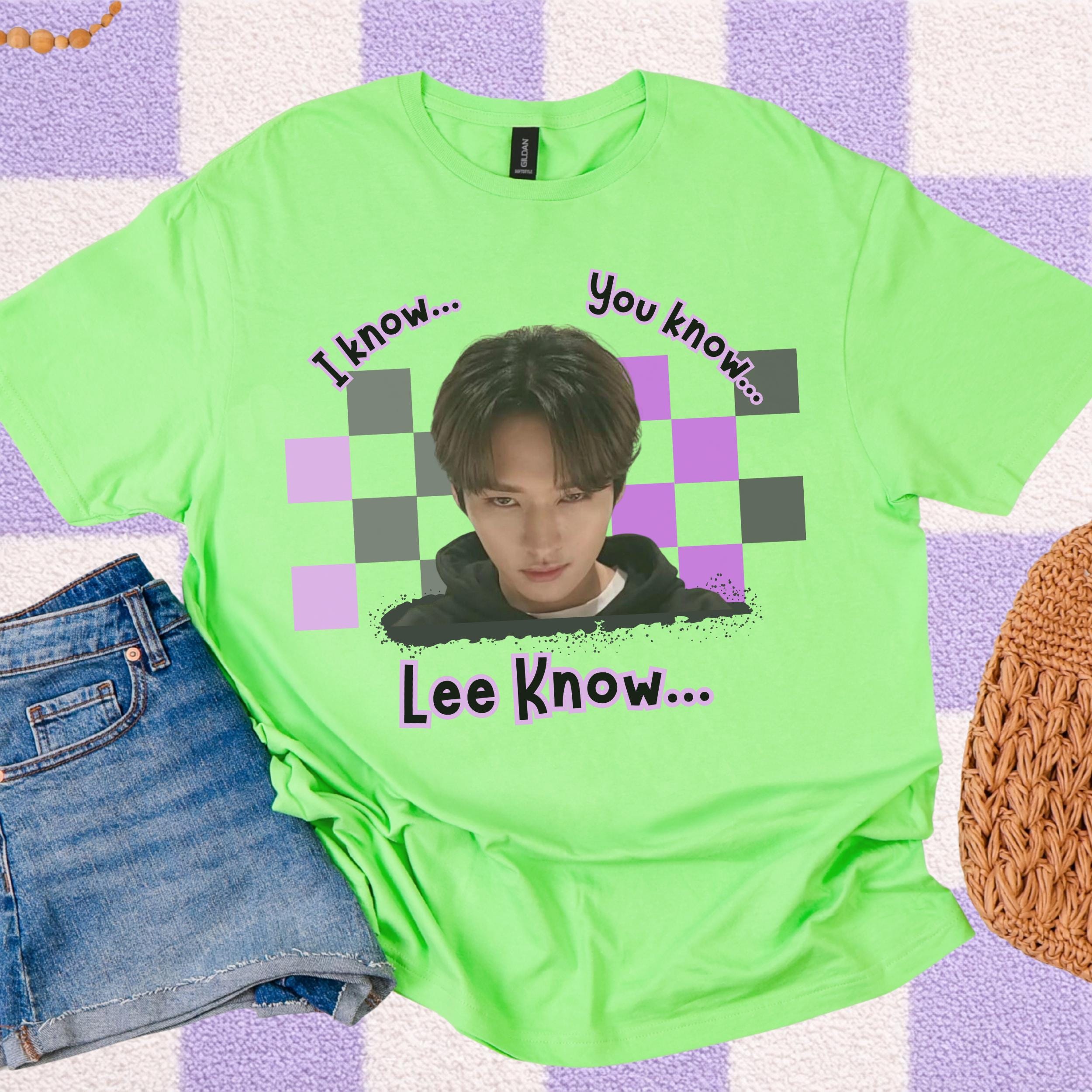 Lee Know Kpop Shirt I Know You Know Meme Shirt | Stray Kids Fan Inspired Tee | STAY Humor Shirt
