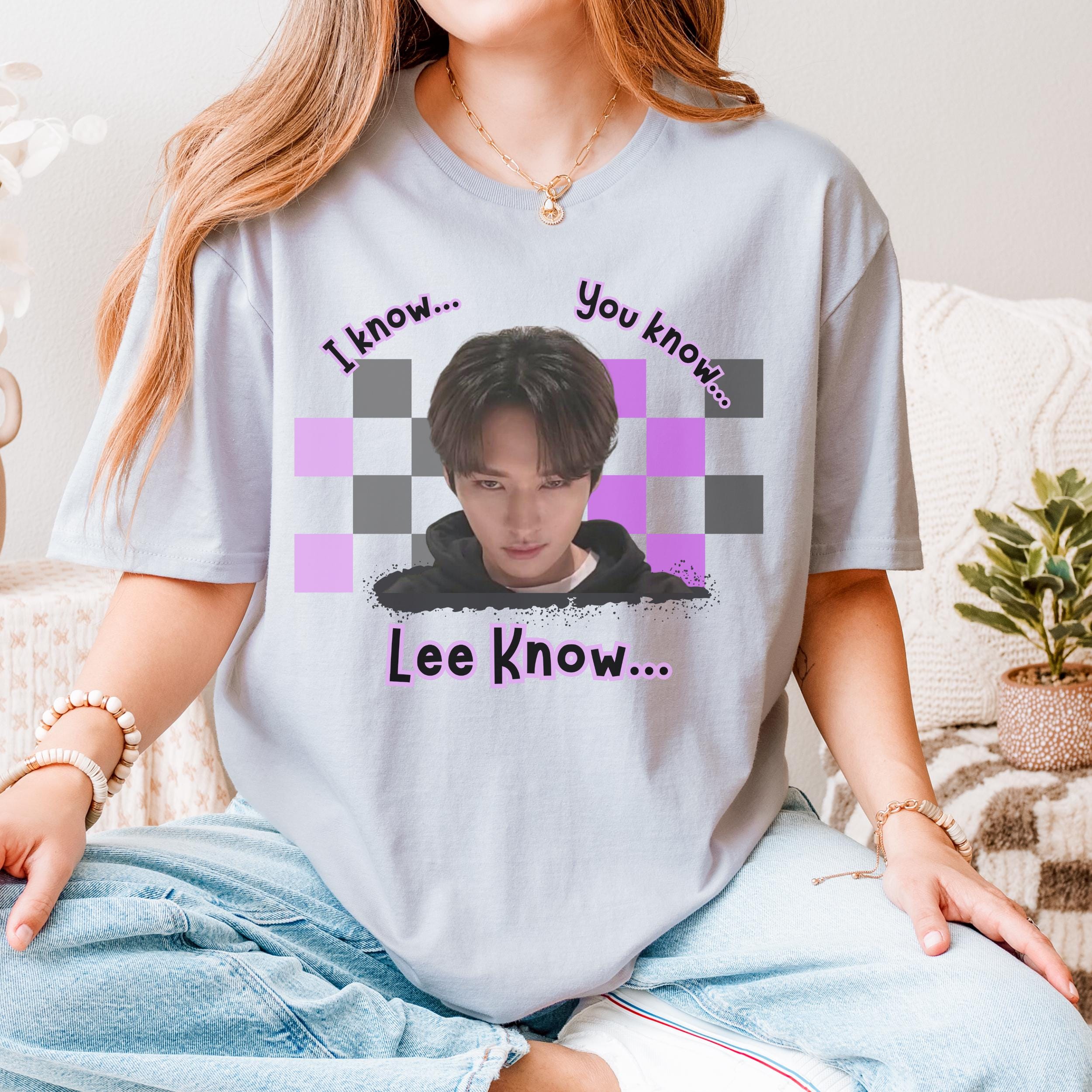 Lee Know Kpop Shirt I Know You Know Meme Shirt | Stray Kids Fan Inspired Tee | STAY Humor Shirt