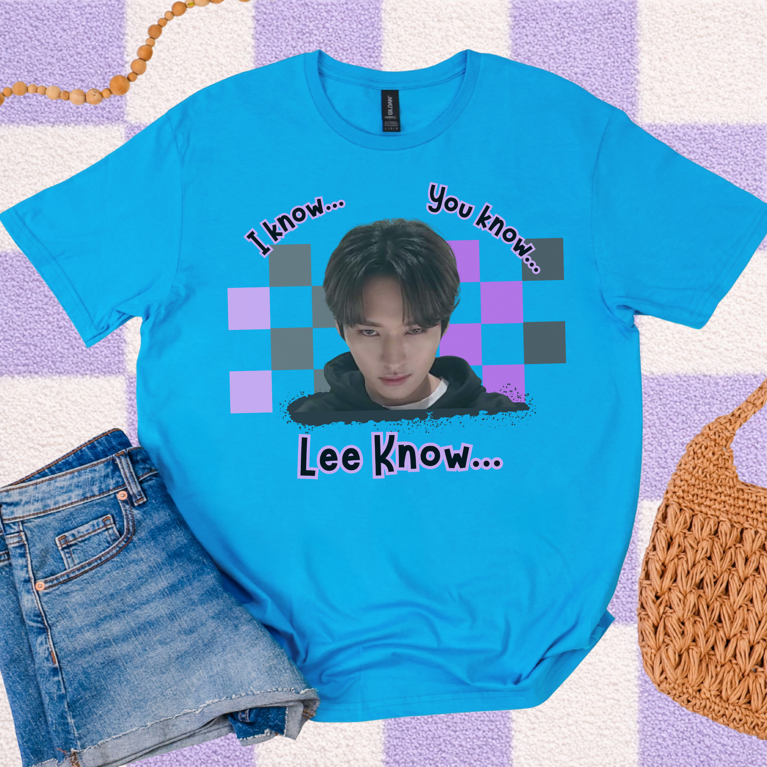 Lee Know Kpop Shirt I Know You Know Meme Shirt | Stray Kids Fan Inspired Tee | STAY Humor Shirt