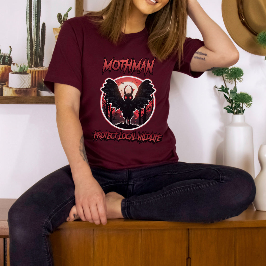 Additional photo of Mothman Protect Local Wildlife T-shirt