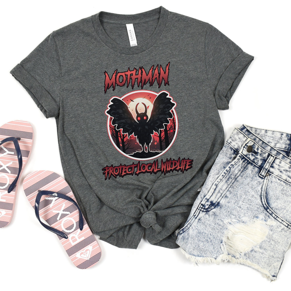 Additional photo of Mothman Protect Local Wildlife T-shirt