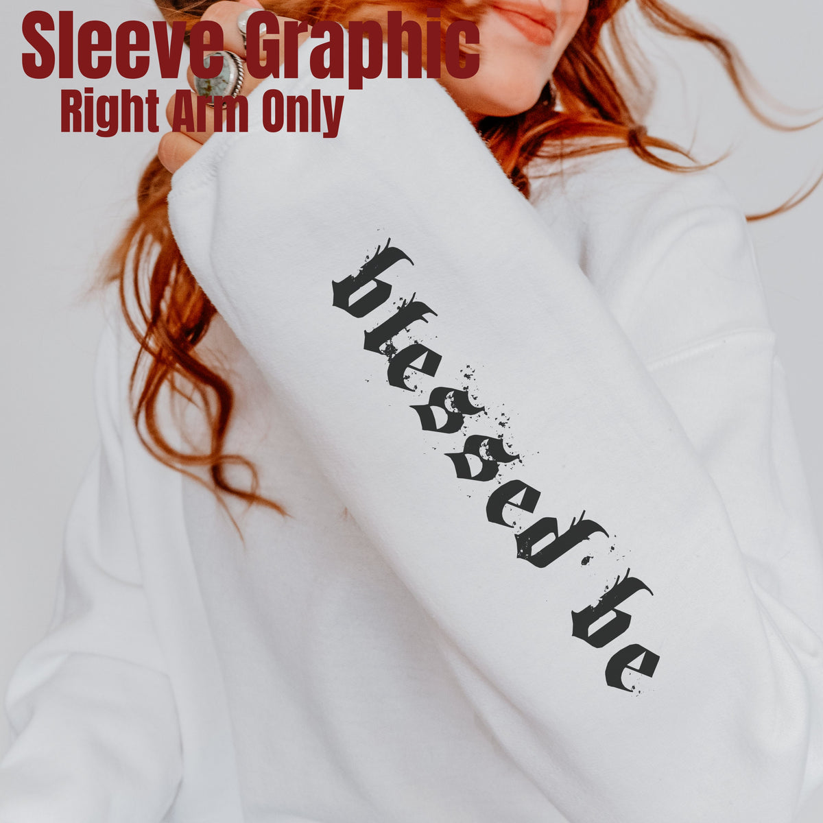 Mystic Eye graphic sweatshirt featuring Celestial All-Seeing Eye Graphic