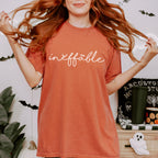 Good Omens Ineffable graphic shirt featuring Crowley & Aziraphale Comfort Colors Tee in Black