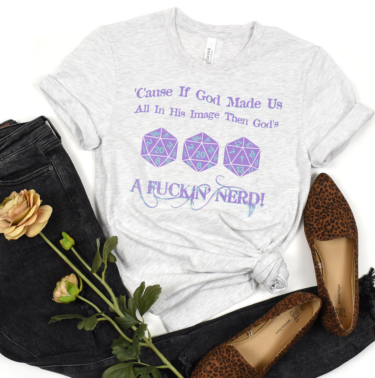 The Amazing Devil Drinking Song For the Socially graphic shirt featuring DnD Dice Shirt