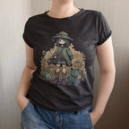 Cute Witch Graphic graphic shirt featuring Cozy Little Witch & Familiar Short Sleeve