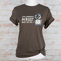 The Horrors Persist But So Do I graphic shirt featuring Mental Health Meme Tee in Army