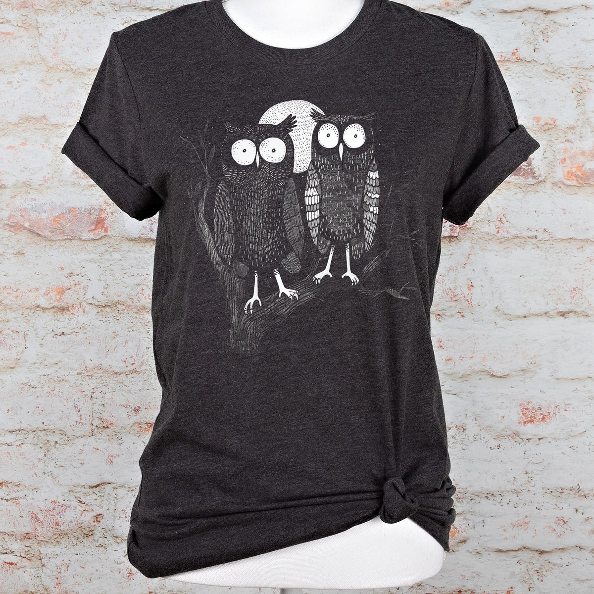 Cottagecore Owl graphic shirt featuring Trippy Gothic Alt Clothing