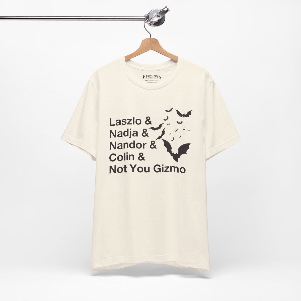 WWDITS Character graphic shirt featuring Lazlo