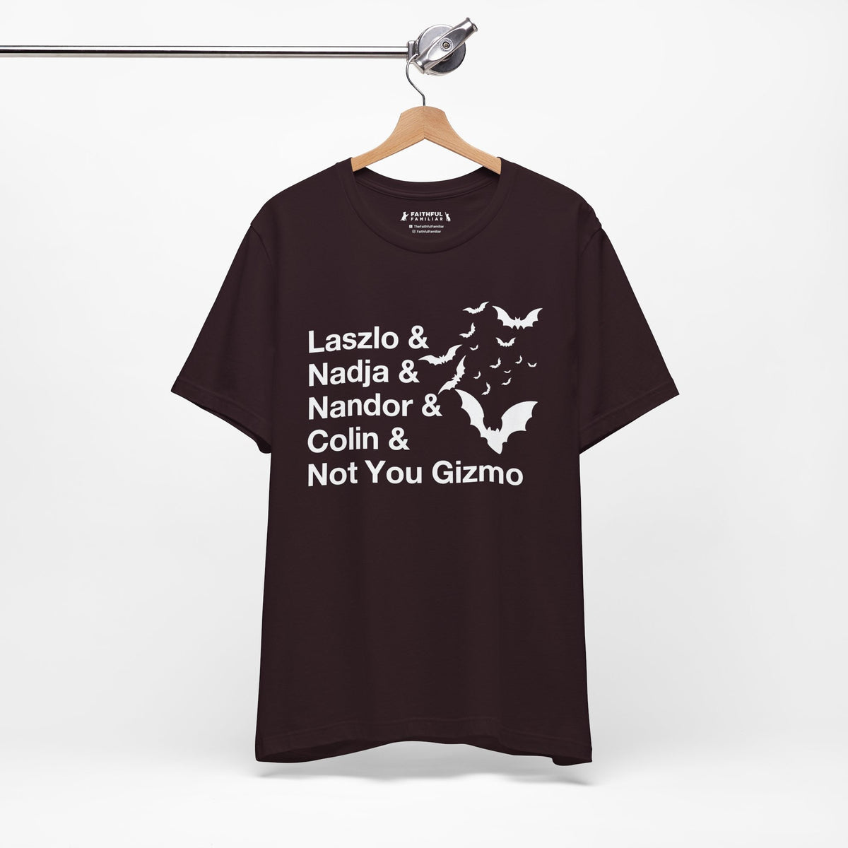 WWDITS Character graphic shirt featuring Lazlo