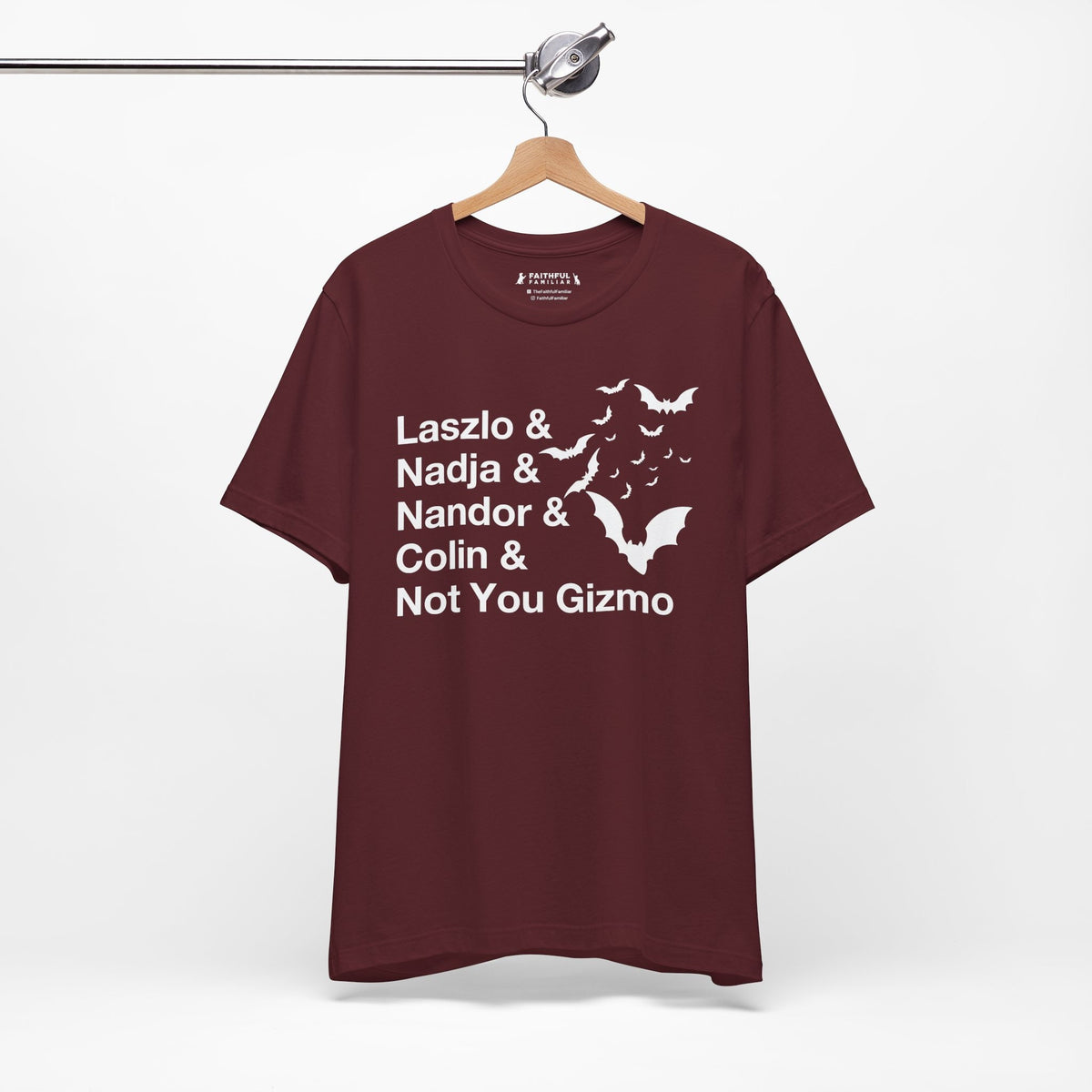 WWDITS Character graphic shirt featuring Lazlo
