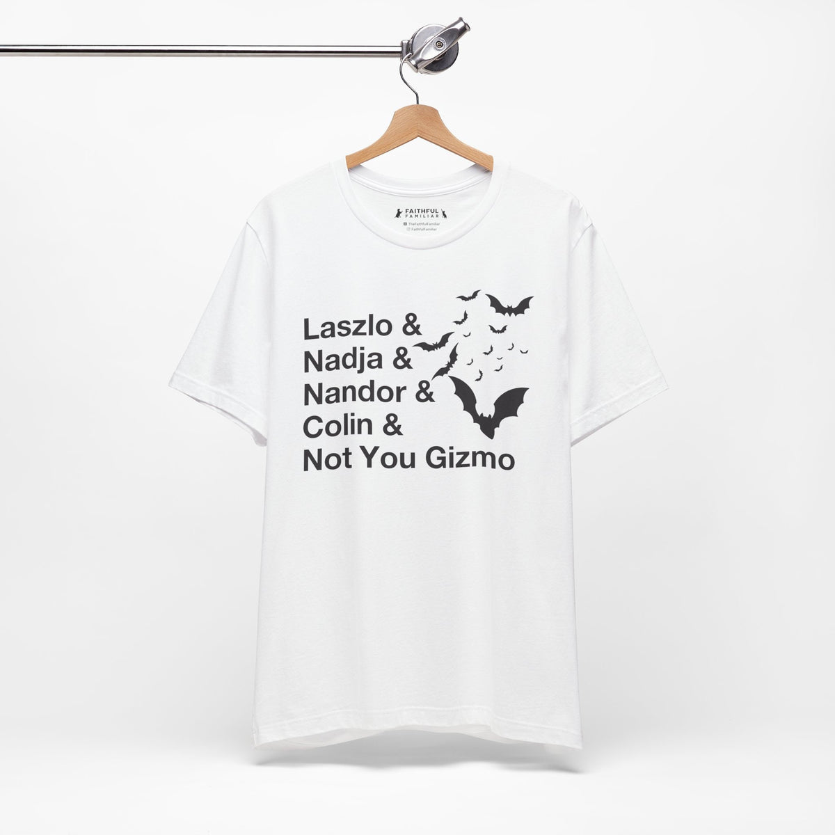 WWDITS Character graphic shirt featuring Lazlo