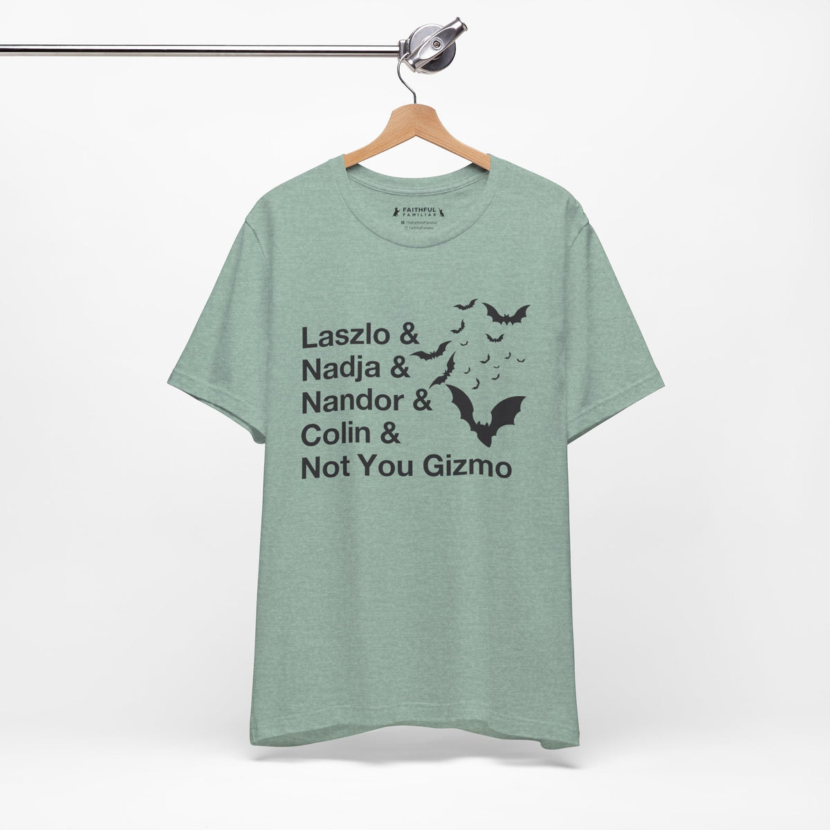 WWDITS Character graphic shirt featuring Lazlo