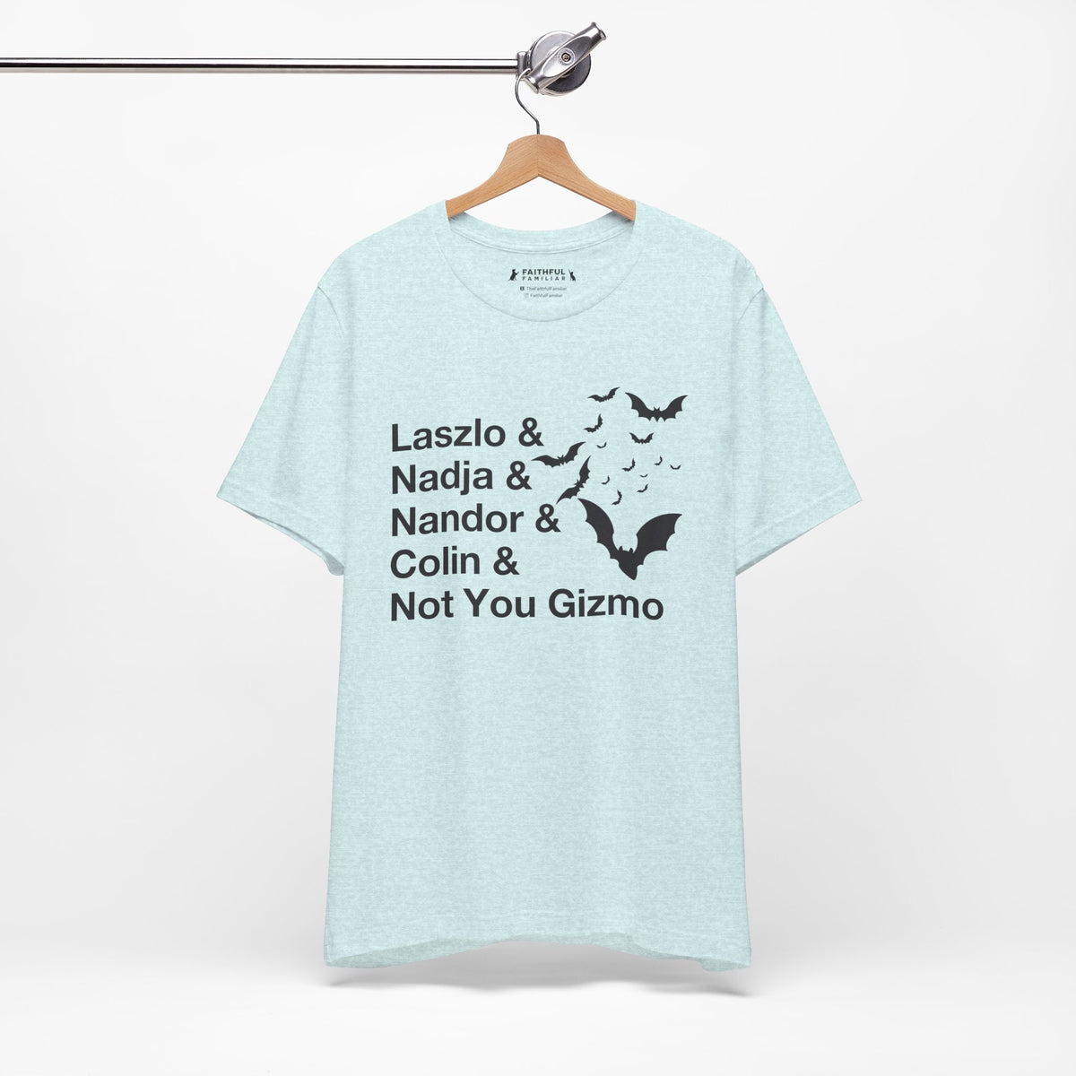 WWDITS Character graphic shirt featuring Lazlo