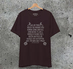 Laws Are Threats graphic shirt featuring Dimension 20