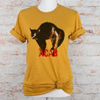 Acab Cat graphic shirt featuring College Protest Shirt