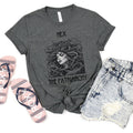 Hex The Patriarchy graphic shirt featuring Feminist & Medusa Tattoo Art Graphic Shirt