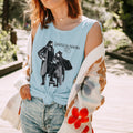 What We Do in the Shadows graphic tank top featuring Laszlo & Nadja Vampire Comedy Graphic Shirt