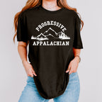 Progressive Appalachian Mountain Graphic graphic shirt in Black