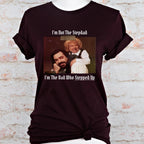 Laszlo & Baby Colin Robinson graphic shirt featuring What We Do in the Shadows Stepdad Tee