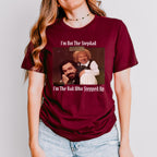 Laszlo & Baby Colin Robinson graphic shirt featuring What We Do in the Shadows Stepdad Tee
