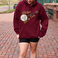 Hillbillies Need No Elegy graphic hoodie featuring Appalachian Banjo Sweatshirt