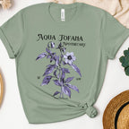 Aqua Tofana Feminist Apothecary graphic shirt featuring Belladonna Dark Academia Tee