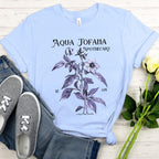 Aqua Tofana Feminist Apothecary graphic shirt featuring Belladonna Dark Academia Tee