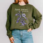 Aqua Tofana Feminist graphic sweatshirt featuring Belladonna Apothecary Crewneck