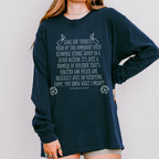 Laws Are Threats long sleeve graphic shirt featuring Bud Cubby Anti-Establishment Quote