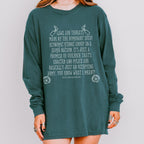 Laws Are Threats long sleeve graphic shirt featuring Bud Cubby Anti-Establishment Quote