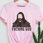 Nandor Fucking Guy graphic shirt featuring What We Do in the Shadows Vampire
