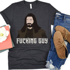 Nandor Fucking Guy graphic shirt featuring What We Do in the Shadows Vampire