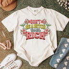 Don’t Be a Bitch, Eat the Rich graphic shirt featuring Floral Anti-Capitalist in Black