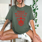 Please Hesitate to Reach Out graphic shirt featuring Occult Moth Anti-Social