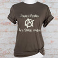 Record Profits Are Stolen Wages graphic shirt featuring Anti-Capitalist Anarchy