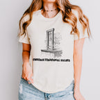 Embrace Traditional Values graphic shirt featuring Guillotine Anti-Capitalist