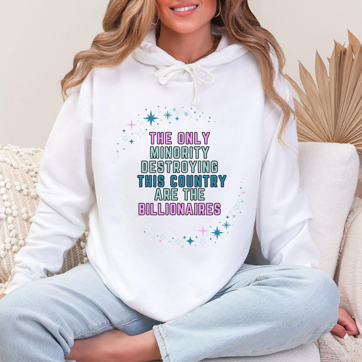 The Only Minority Destroying This Country Are the graphic hoodie