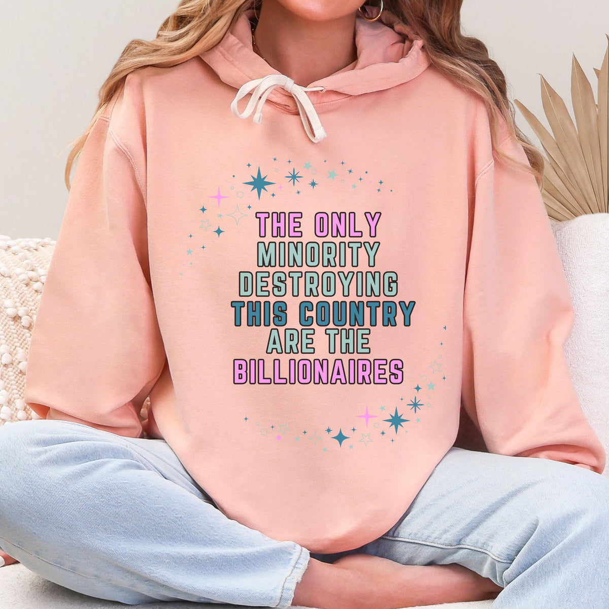 The Only Minority Destroying This Country Are the graphic hoodie