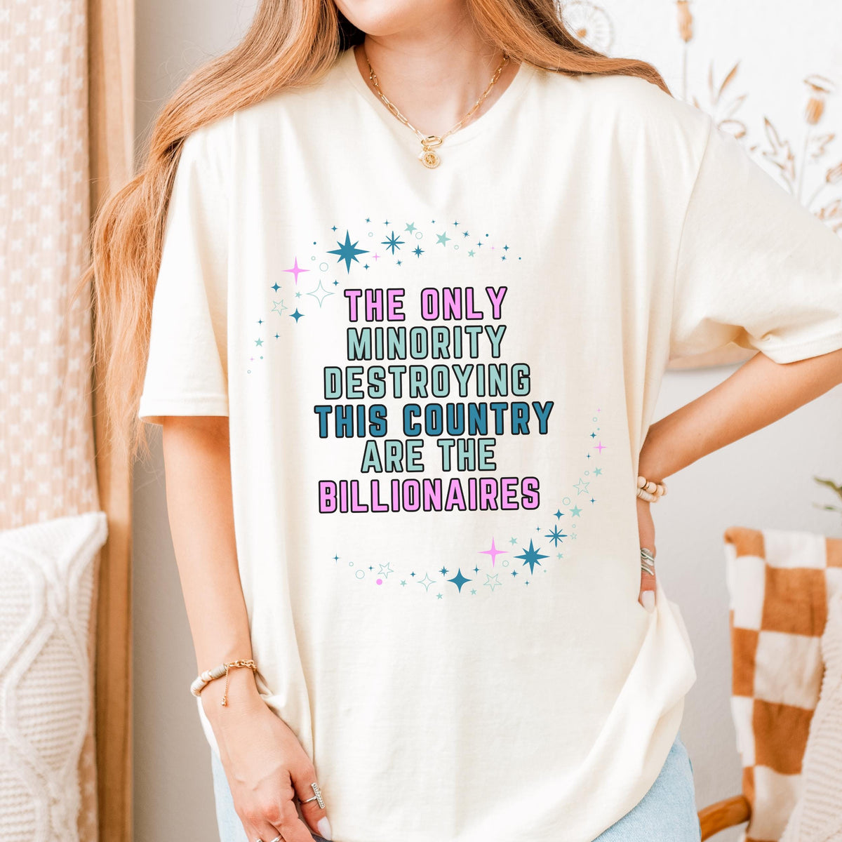 The Only Minority Destroying This Country Are the graphic shirt