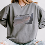 Become Ungovernable graphic sweatshirt featuring Chaotic Baby Hippo
