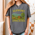 Support Appalachia graphic shirt featuring Vintage Appalachian Mountain